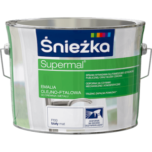 Śnieżka Supermal Emalia 2,5l Biały matowy F100