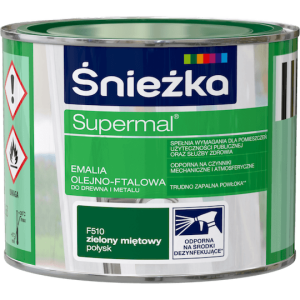 Śnieżka Supermal Emalia 0,2l Zielony Miętowy F510