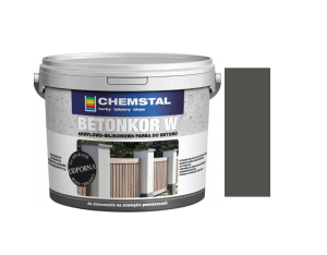 CHEMSTAL Farba do betonu BETONKOR W Grafit 10L