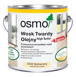 Osmo 3332 Wosk twardy olejny EXPRESS 2,5L POŁYSK