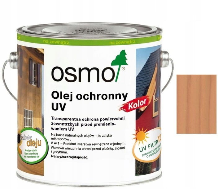 OSMO LAZURA OLEJNA 427 Daglezja 0,125L