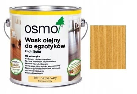 OSMO WOSK OLEJNY 1101 DO EGZOTYKÓW BEZB. 0,125L