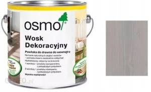 OSMO 3119 Wosk Dekoracyjny JEDWABISTY SZARY 0,125L