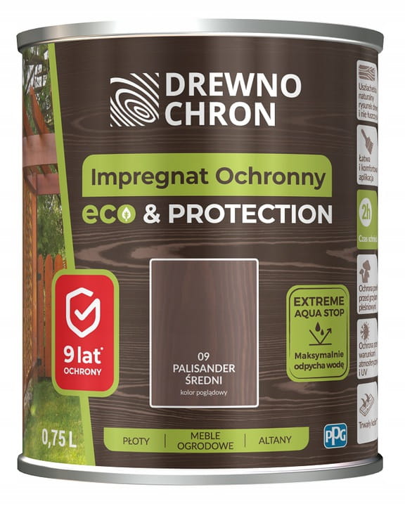 Drewnochron Eco&Protect 0,75L Palisander Średni