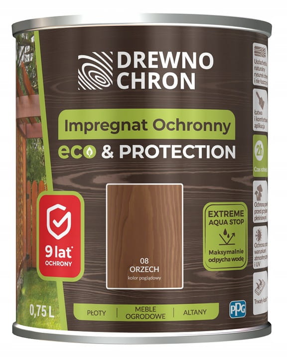 Drewnochron Eco&Protect 0,75L Orzech
