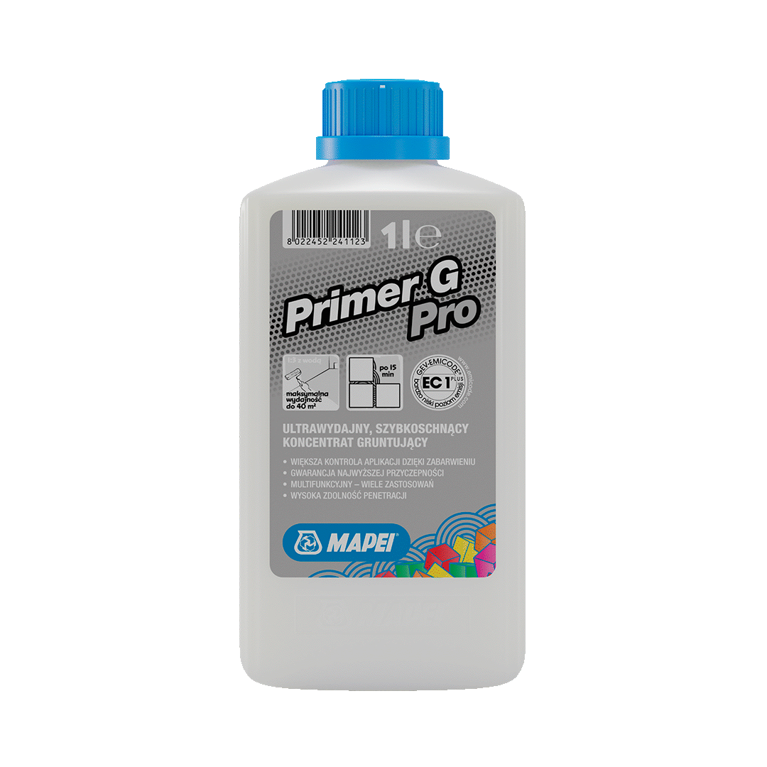 MAPEI PRIMER G PRO 1l KONCENTRAT GRUNTUJĄCY GRUNT