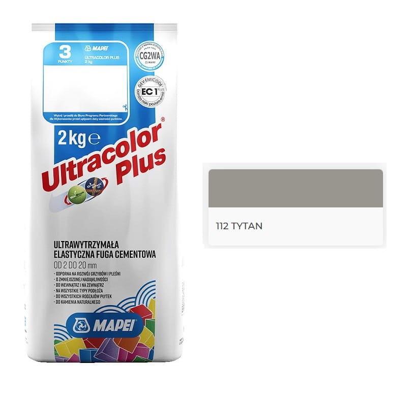 MAPEI Ultracolor FUGA 2 kg - 112 TYTAN