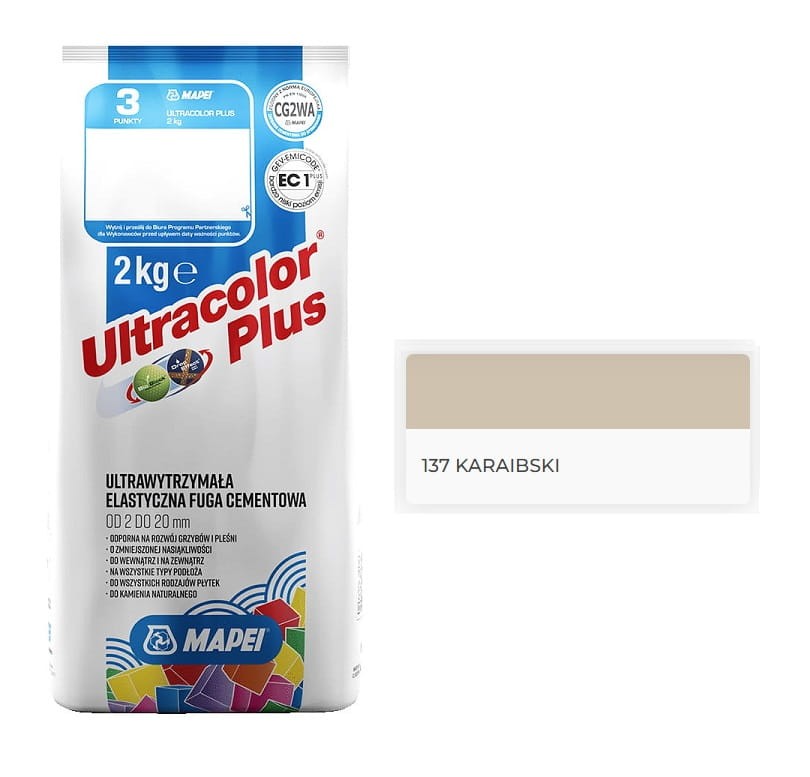 MAPEI Ultracolor FUGA 2 kg - 137 KARAIBSKI