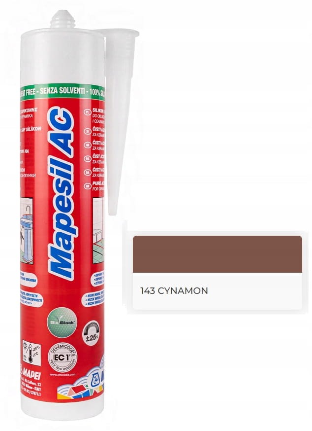 MAPEI Mapesil AC 310ml Silikon 143 CYNAMON