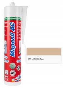 SILIKON Mapei Mapesil AC 310ml - Migdałowy 138