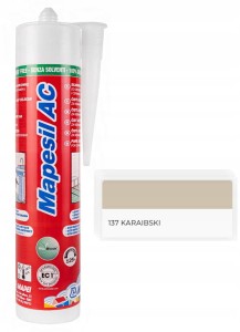 SILIKON Mapei Mapesil AC 310ml - Karaibski 137