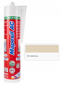 MAPEI Mapesil AC 310ml Silikon 131 WANILIA