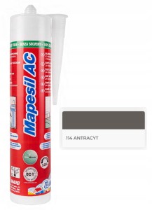 MAPEI Mapesil AC 310ml Silikon 114 ANTRACYT