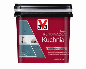 V33 Easy Renowacja Kuchnia 3V3 morski turkus 0,75L