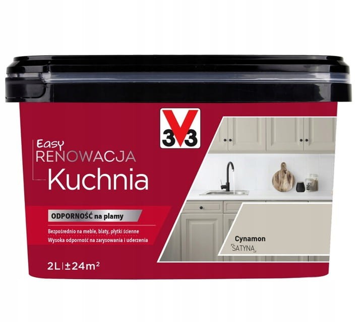 V33 Easy Renowacja Kuchnia 3V3 cynamon 2L