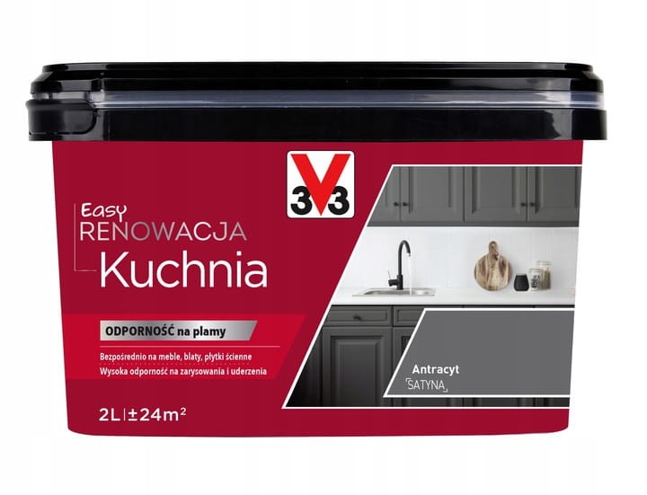 V33 Easy Renowacja Kuchnia 3V3 antracyt 2L