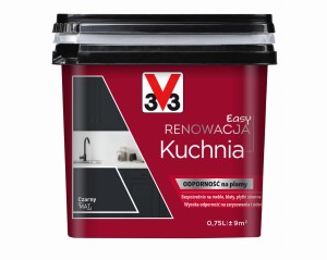 V33 Easy Renowacja Kuchnia 3V3 czarny mat 0,75L
