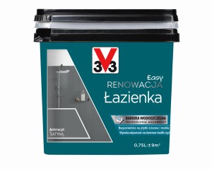 V33 Easy Renowacja Łazienka 3V3 antracyt 0,75L