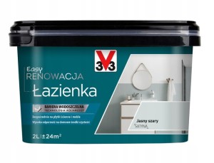V33 Easy Renowacja Łazienka 3V3 jasny szary 2L