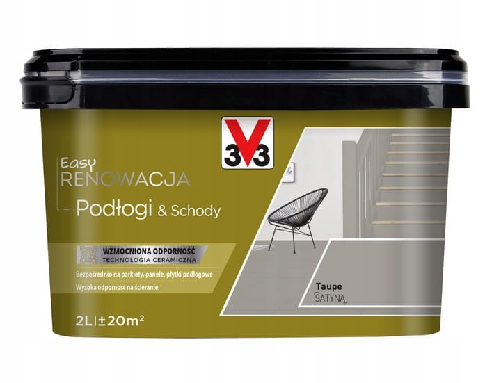 V33 Easy Renowacja Podłoga 3V3 taupe 2L