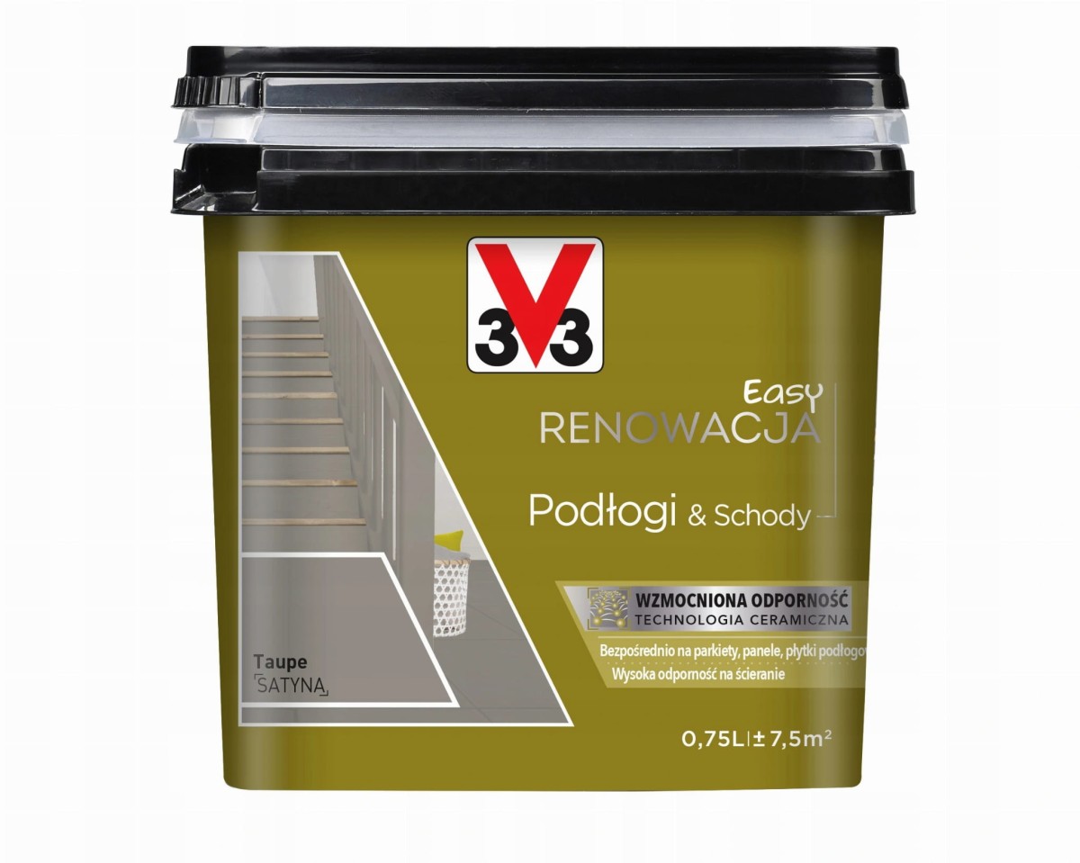 V33 Easy Renowacja Podłoga 3V3 taupe 0,75L
