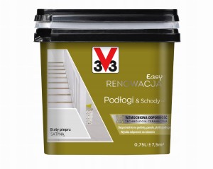 V33 Easy Renowacja Podłoga 3V3 biały pieprz 0,75L