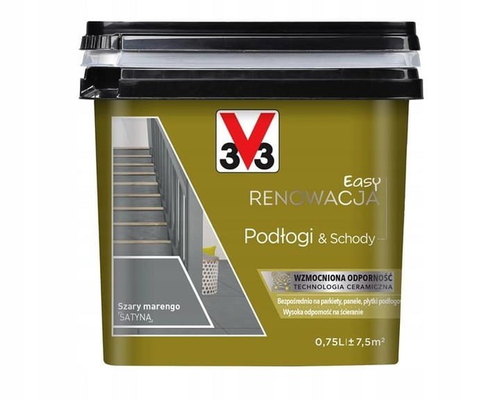 V33 Easy Renowacja Podłoga 3V3 szary marengo 0,75L