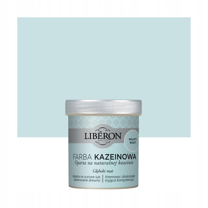 LIBERON Farba kazeinowa 0,5L MGLISTY BŁĘKIT