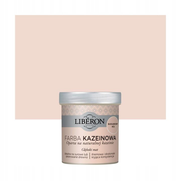 LIBERON Farba kazeinowa 0,5L BUDUAROWY RÓŻ