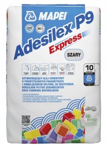 MAPEI ADESILEX P9 EXPRESS 25 kg Klej do płytek SZARY