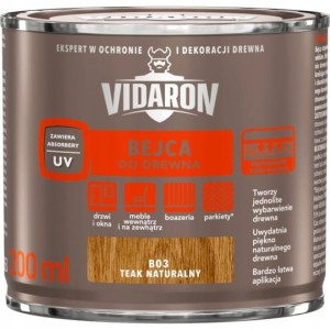 Vidaron Bejca do drewna 0,2l Teak Naturalny  B03