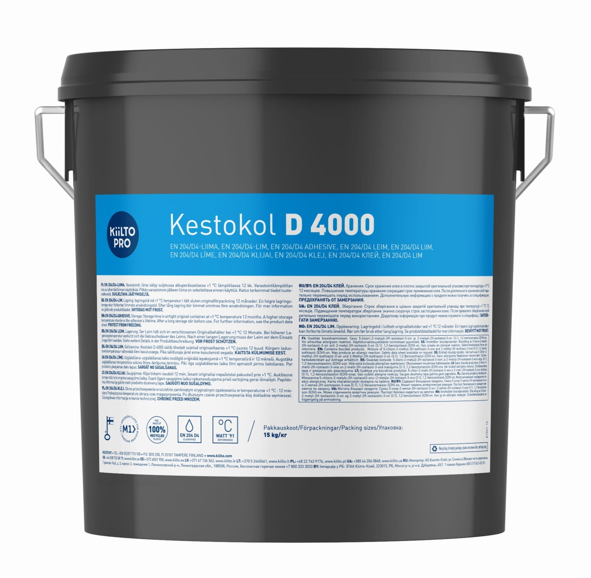 KESTOKOL  klej do drewna Kiilto D4000 15KG D4