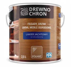 Drewnochron Lakier Jachtowy 2,5l Półmat