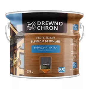 Drewnochron Extra Impregnat 2,5L Szary