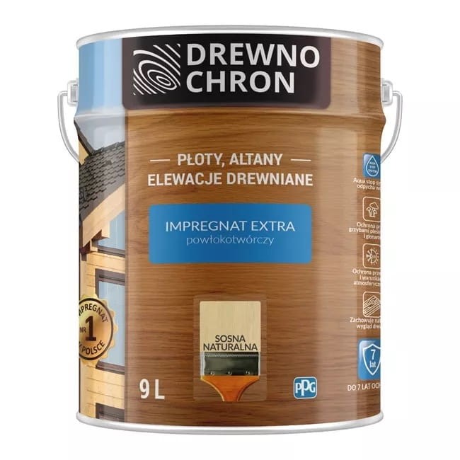 Drewnochron Extra Impregnat 9L Sosna Naturalna