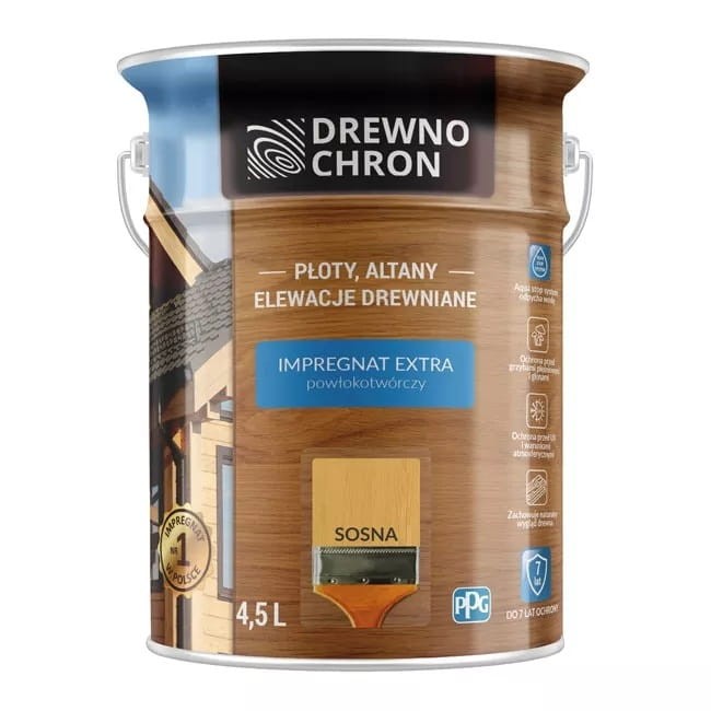 Drewnochron Extra Impregnat 4,5L Sosna