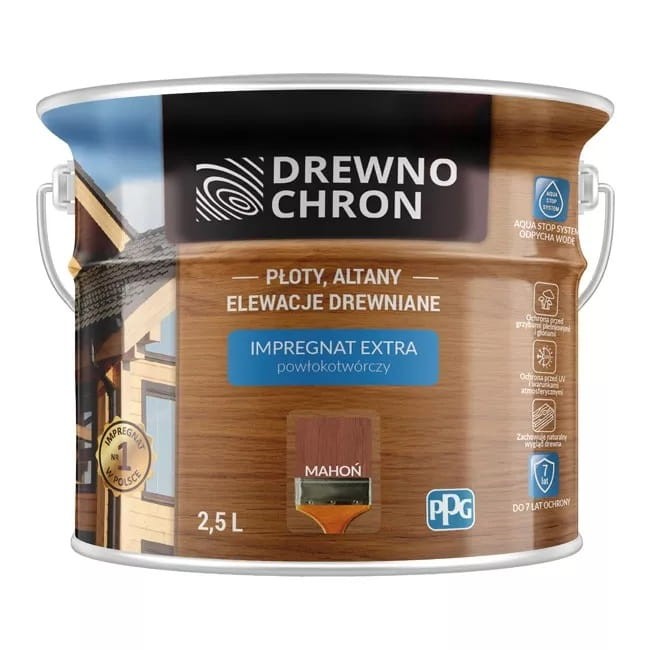 Drewnochron Extra Impregnat 2,5L Mahoń