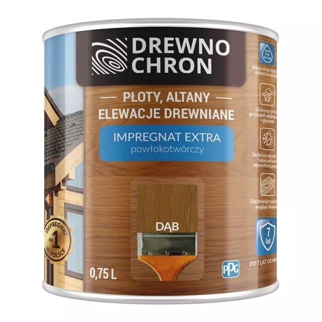 Drewnochron Extra Impregnat 0,75L Dąb