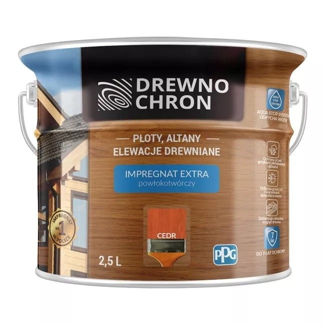 Drewnochron Extra Impregnat 2,5L Cedr