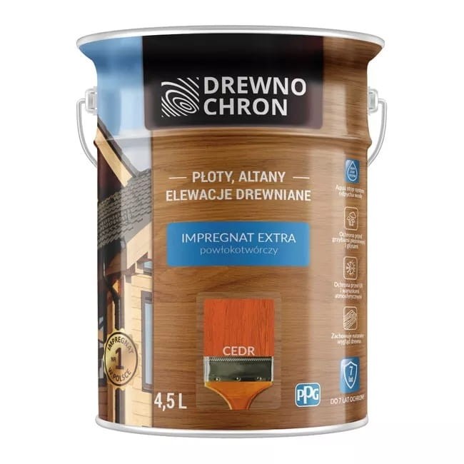 Drewnochron Extra Impregnat 4,5L Cedr