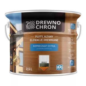 Drewnochron Extra Impregnat 2,5L Biały