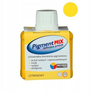 INCHEM Pigment Mix barwnik do farb CYTRYNA 80ml