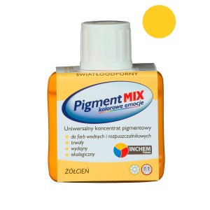 INCHEM Pigment Mix barwnik do farb ŻÓŁCIEŃ 80ml