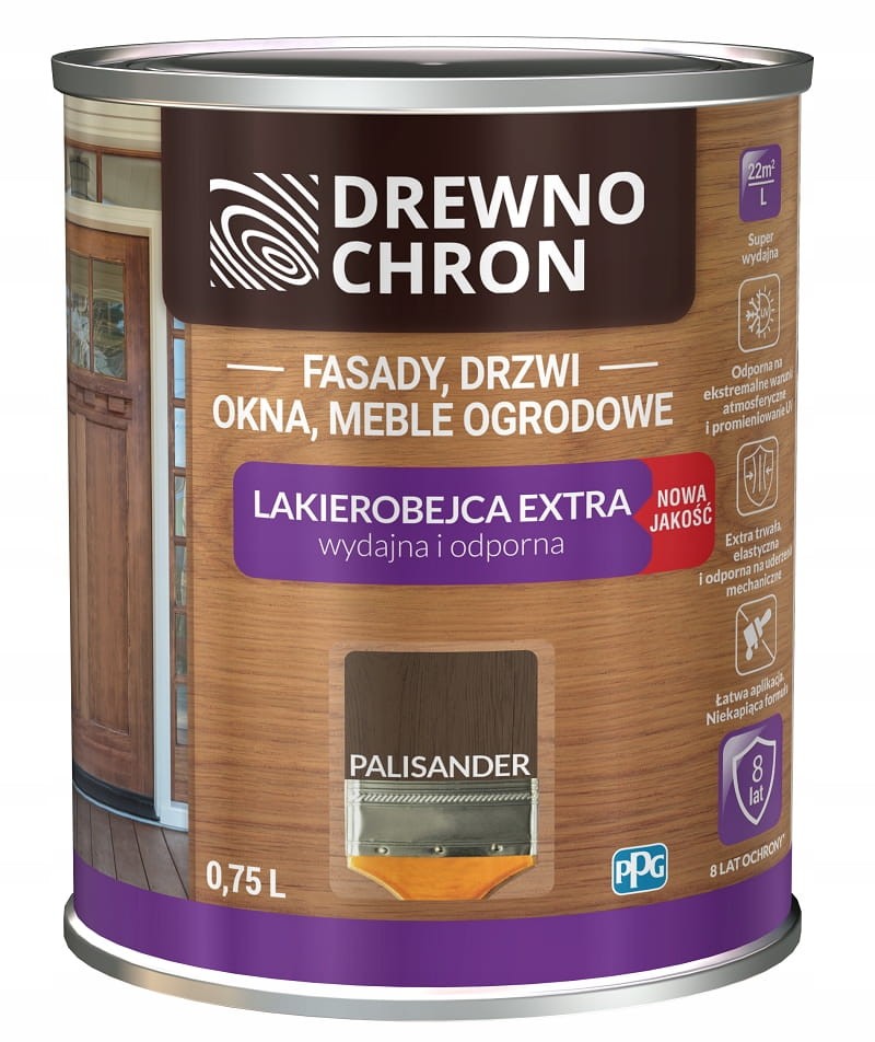 Drewnochron Lakierobejca Extra 0,75L Palisander