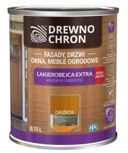 Drewnochron Lakierobejca Extra 0,75L Orzech Jasny