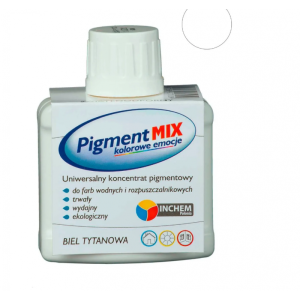 INCHEM Pigment Mix barwnik do farb BIEL TYTANOWA 80ml