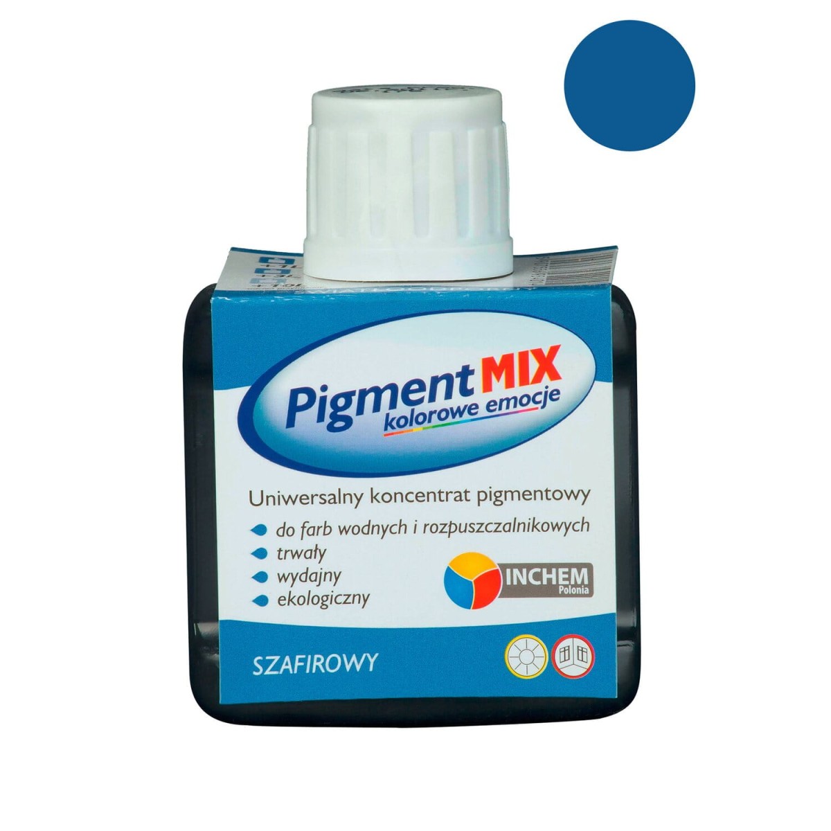 INCHEM Pigment Mix barwnik do farb SZAFIROWY 80ml