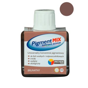 INCHEM Pigment Mix barwnik do farb BRUNATNY 80ml