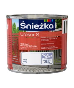 Śnieżka UREKOR 0,2l Podkład antykorozyjny BIAŁY