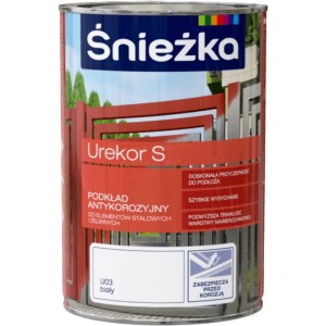 Śnieżka UREKOR 10l Podkład antykorozyjny BIAŁY